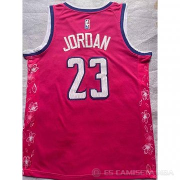 Camiseta Michael Jordan #23 Washington Wizards Ciudad 2022-23 Rosa