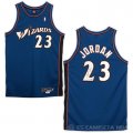 Camiseta Michael Jordan #23 Washington Wizards Retro Azul2