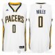 Camiseta Miles #0 Indiana Pacers Blanco