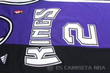Camiseta Mitch Richmond #2 Sacramento Kings 2017-18 Violeta