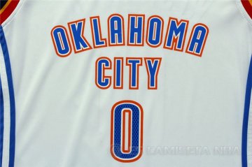 Camiseta Durant #35 Oklahoma City Thunder Blanco