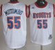 Camiseta Mutombo #55 Denver Nuggets Blanco