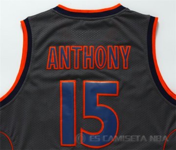 Camiseta Syracuse Anthony #15 NCAA Negro