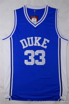 Camiseta Duke Hill #33 NCAA Azul