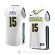 Camiseta Nikola Jokic #15 Denver Nuggets Association 2017-18 Blanco