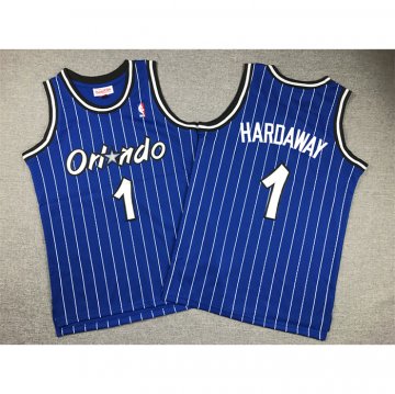 Camiseta Penny Hardaway #1 Orlando Magic Nino Mitchell & Ness 1994-95 Azul