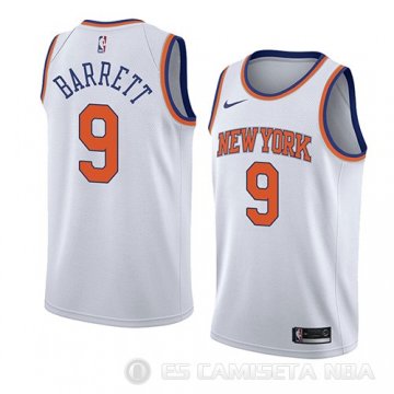 Camiseta R.j. Barrett #9 New York Knicks Statement 2019-20 Blanco