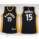 Camiseta Bennett #15 Toronto Raptors Negro Oro