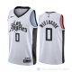 Camiseta Russell Westbrook #0 Los Angeles Clippers Ciudad Blanco