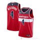 Camiseta Russell Westbrook NO 4 Washington Wizards Icon 2020-21 Rojo