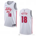Camiseta Shake Milton #18 Philadelphia 76ers Ciudad 2022-23 Blanco