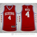 Camiseta Sixers Noel #4 Philadelphia 76ers Rojo
