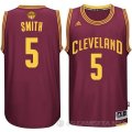 Camiseta Smith #5 Cleveland Cavaliers Rojo Rev30