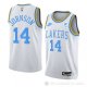 Camiseta Stanley Johnson #14 Los Angeles Lakers Classic 2022-23 Blanco