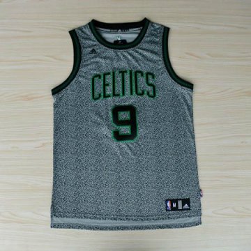 Camiseta Rondo #9 Celtics 2013 Moda Estatica Gris