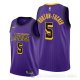 Camiseta Talen Horton-Tucker #5 Los Angeles Lakers Ciudad 2019-20 Violeta