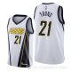 Camiseta Thaddeus Young #21 Indiana Pacers Earned Edition Blanco