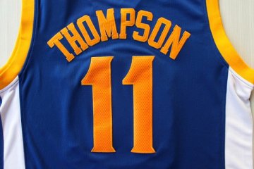 Camiseta retro Thompson #11 Golden State Warriors Azul