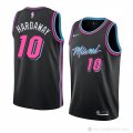 Camiseta Tim Hardaway #10 Miami Heat Ciudad 2018-19 Negro