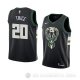 Camiseta Travis Trice #20 Milwaukee Bucks Statement 2018 Negro