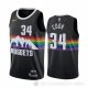 Camiseta Tyler Cook #34 Denver Nuggets Ciudad Negro