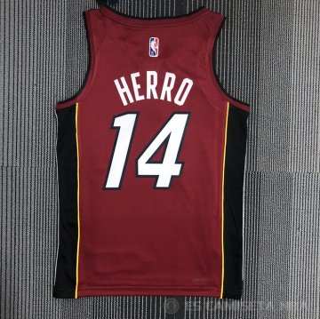 Camiseta Tyler Herro #14 Miami Heat Statement 2020-21 Rojo