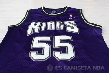 Camiseta Williams #55 Sacramento Kings Retro Purpura