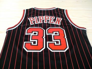 Camiseta retro Pippen #33 Chicago Bulls Negro