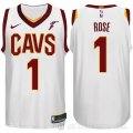 Nike Camiseta Rose #1 Cleveland Cavaliers 2017-18 Blanco