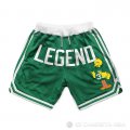 Pantalone Boston Celtics Larry Legend Retro Verde
