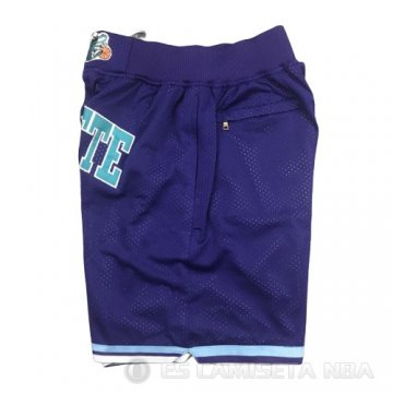 Pantalone Charlotte Hornets Just Don 2019 Violeta