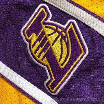 Pantalone Los Angeles Lakers Mitchell & Ness 2009-10 Amarillo