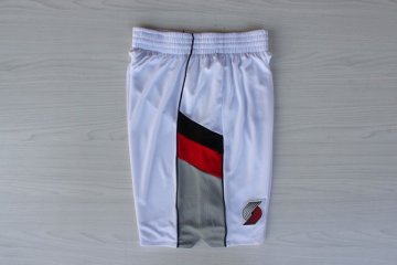 Pantalone retro Portland Trail Blazers Blanco