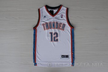 Camiseta Adams #12 Oklahoma City Thunder Blanco