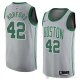 Camiseta Al Horford #42 Boston Celtics Ciudad 2018 Gris