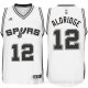 Camiseta Aldridge #12 San Antonio Spurs Blanco