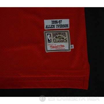 Camiseta Allen Iverson #3 Philadelphia 76ers Retro 1996-97 Rojo