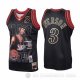 Camiseta Allen Iverson Slam #3 Philadelphia 76ers Retro Negro