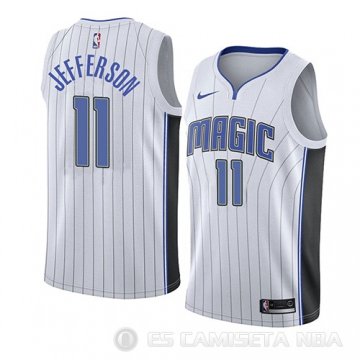 Camiseta Amile Jefferson #11 Orlando Magic Association 2018 Blanco
