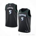 Camiseta Anthony Edwards #5 Minnesota Timberwolves Classic Negro