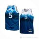 Camiseta Anthony Edwards #5 Minnesota Timberwolves Nino Ciudad 2023-24 Azul