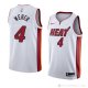 Camiseta Briante Weber #4 Miami Heat Association 2018 Blanco