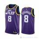 Camiseta Brice Sensabaugh #8 Utah Jazz Classic 2023-24 Violeta