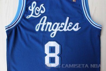 Camiseta Bryant #8 Los Angeles Lakers Retro Azul