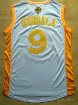 Camiseta Campeon Iguodala #9 Golden State Warriors Oro