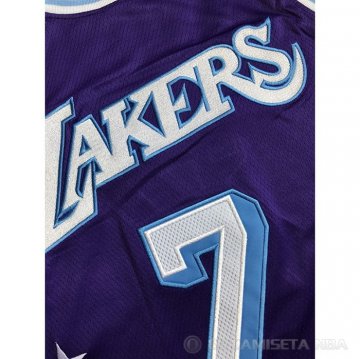 Camiseta Carmelo Anthony #7 Los Angeles Lakers Ciudad 2021-22 Violeta