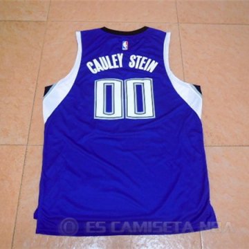 Camiseta Cauley Stein #00 Sacramento Kings Azul