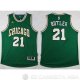 Camiseta Butler #21 Chicago Bulls Verde