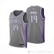 Camiseta Chima Moneke #19 Sacramento Kings Ciudad 2022-23 Gris