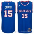 Camiseta Cousins #15 Sacramento Kings Azul